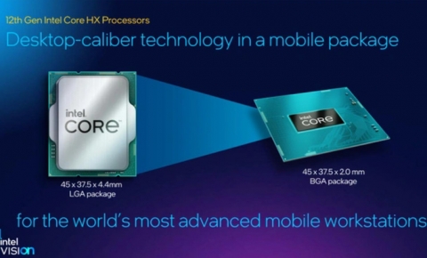 Intel ra mắt CPU thế hệ 12 chuyên cho máy trạm