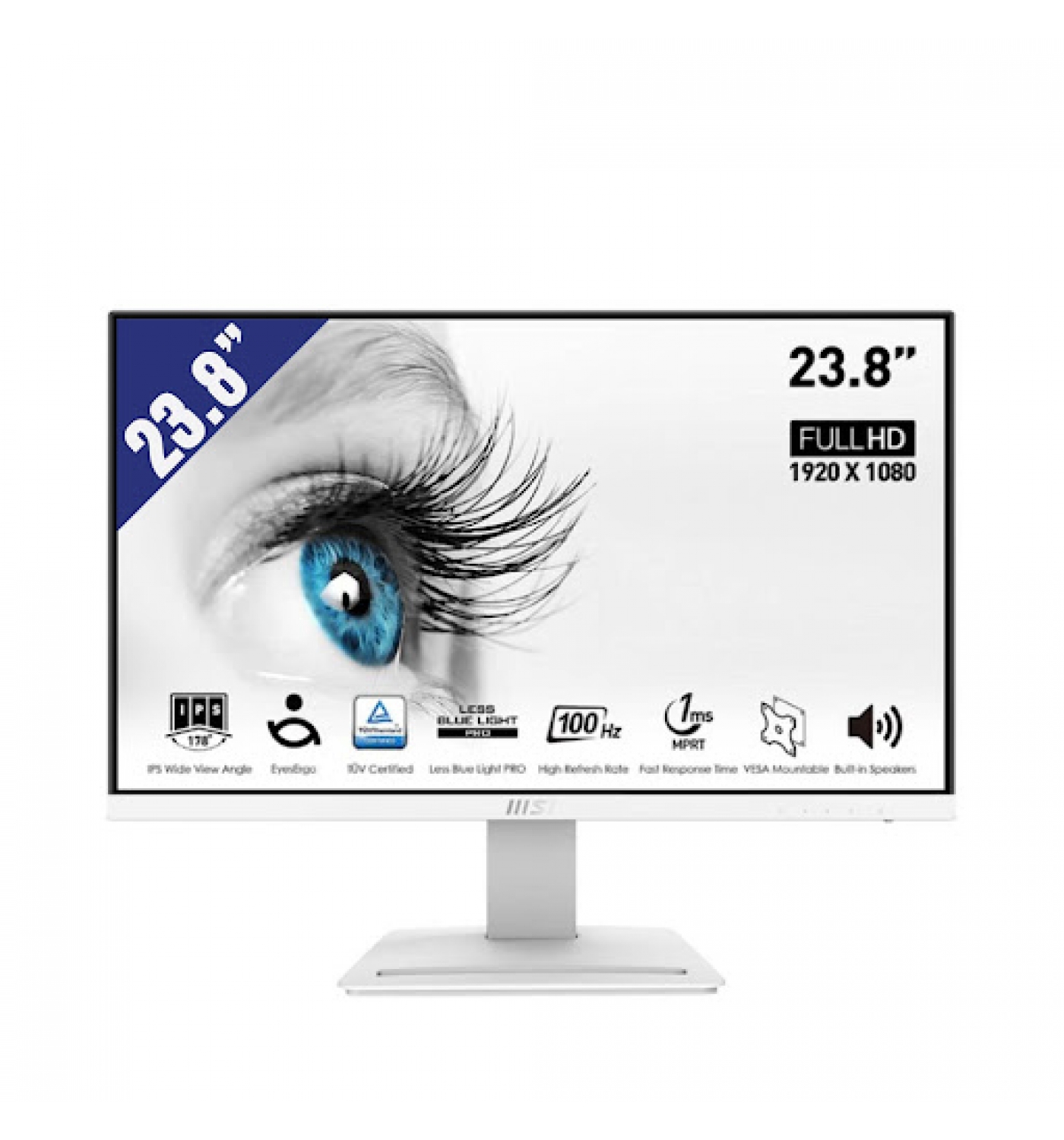 Màn hình LCD MSI MP243XW (1920 x 1080/IPS/100Hz/1 ms/FreeSync)