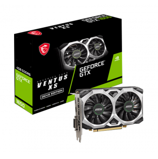 Card màn hình MSI GeForce GTX 1650 D6 VENTUS XS OCV1 4GB GDDR6 (GeForce-GTX-1650-D6-VENTUS-XS-OCV1)