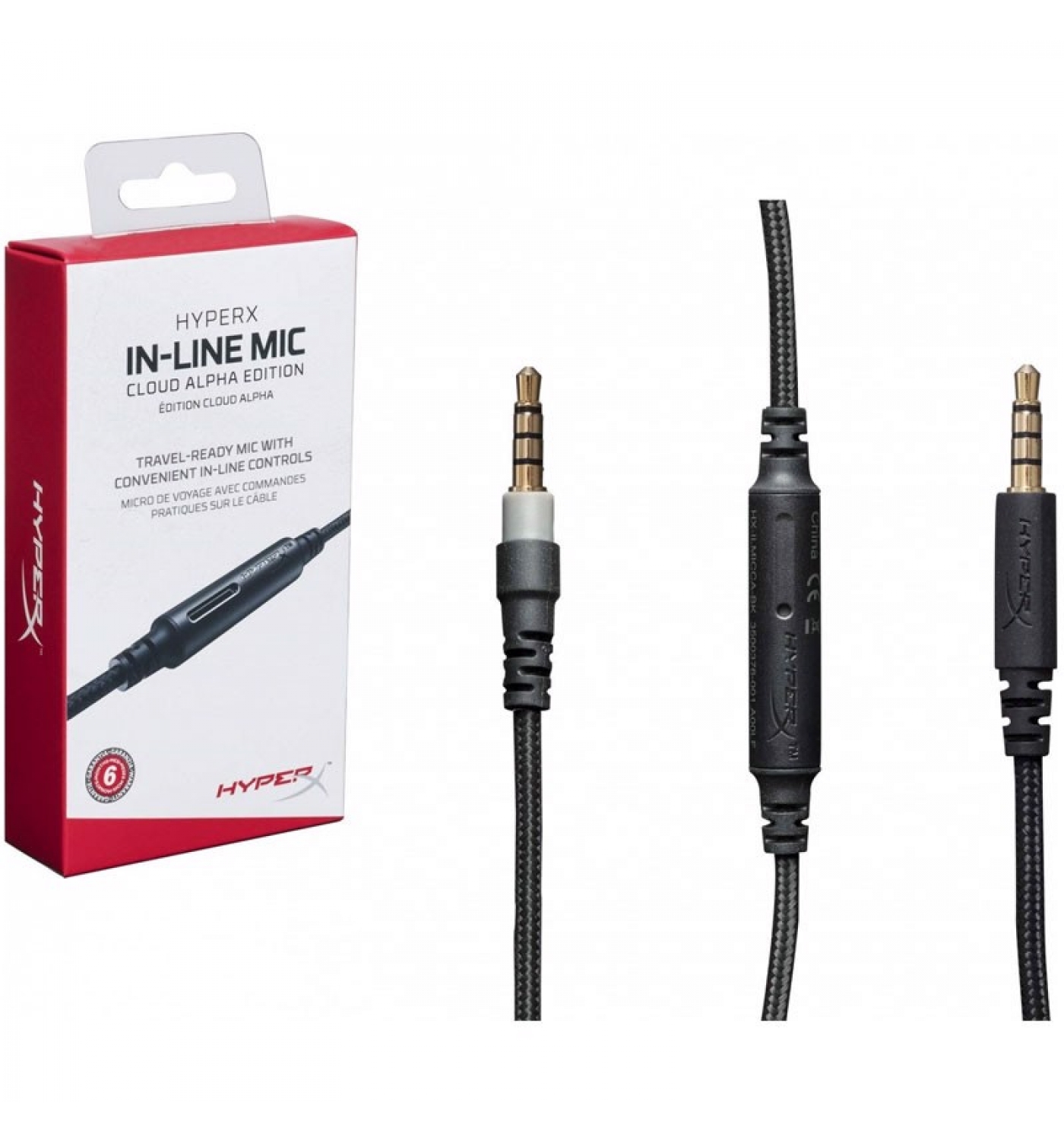 Dây kết nối HyperX cho Cloud Alpha (HX-ILMICCA-BK)