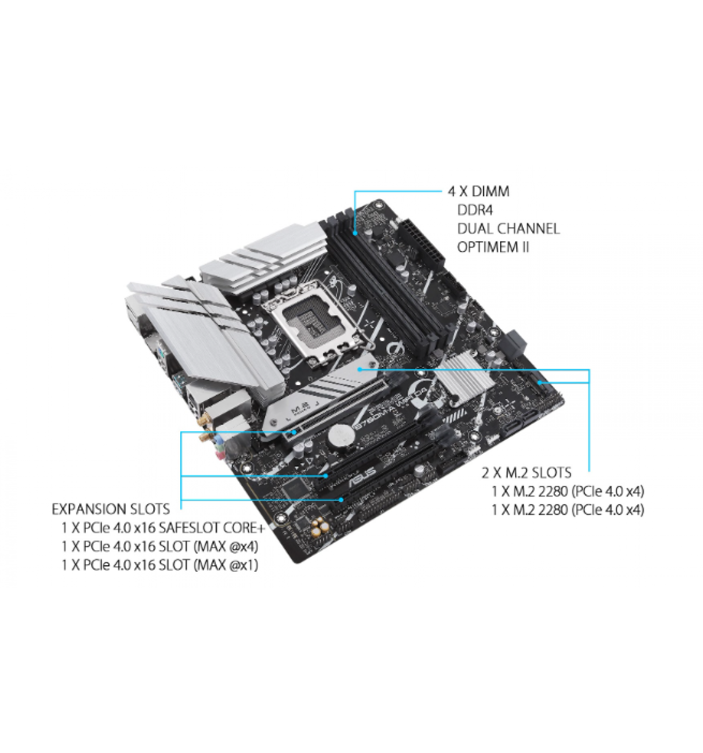 Mainboard ASUS PRIME B760M-A D4-CSM