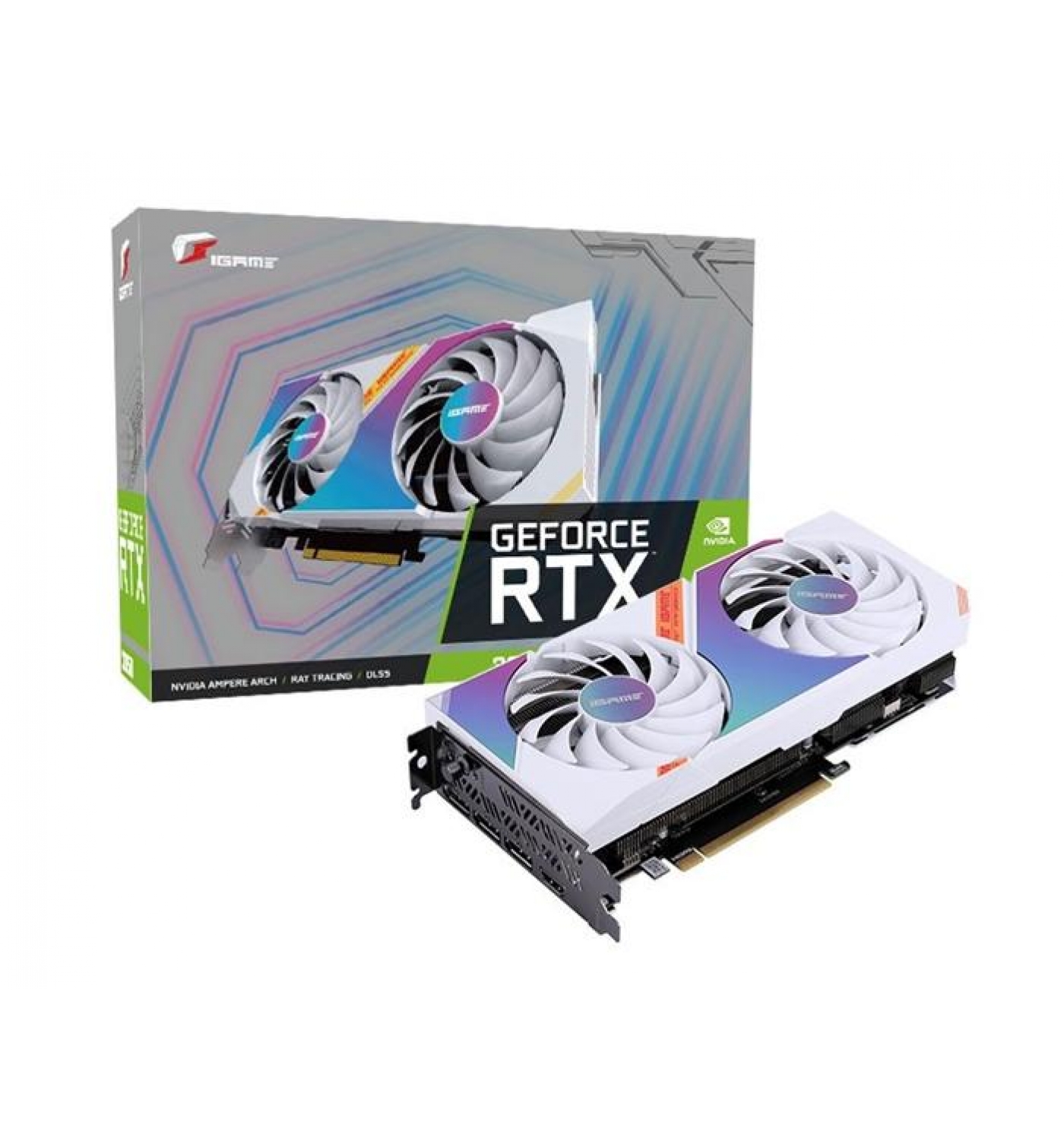Card màn hình Colorful iGame GeForce RTX 3050 Ultra W DUO OC 8G-V 8GB GDDR6