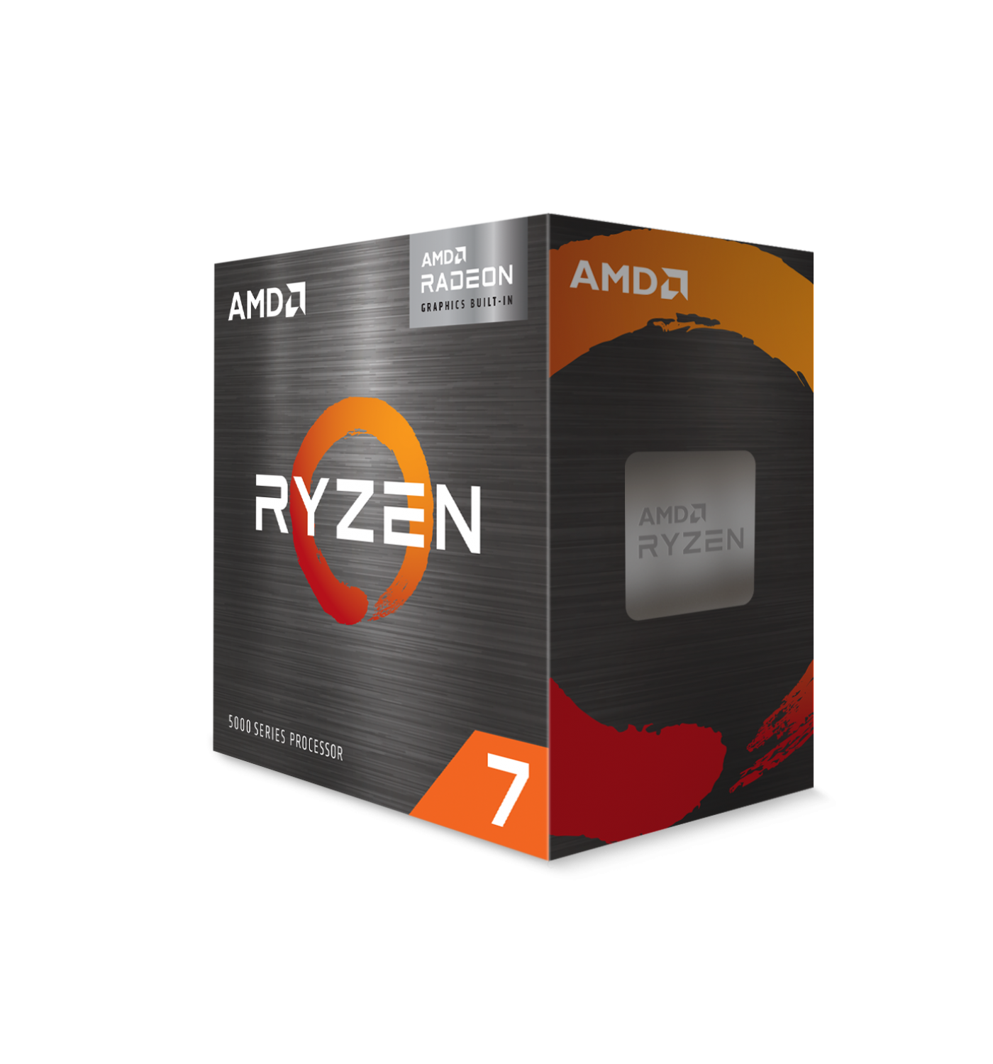CPU AMD Ryzen 7 5700G, with Wraith Stealth Cooler / 3.9 GHz / 16MB Cache L3 / 8 cores / 16 threads/ Socket AM4/  Radeon™ Graphics/ 65W