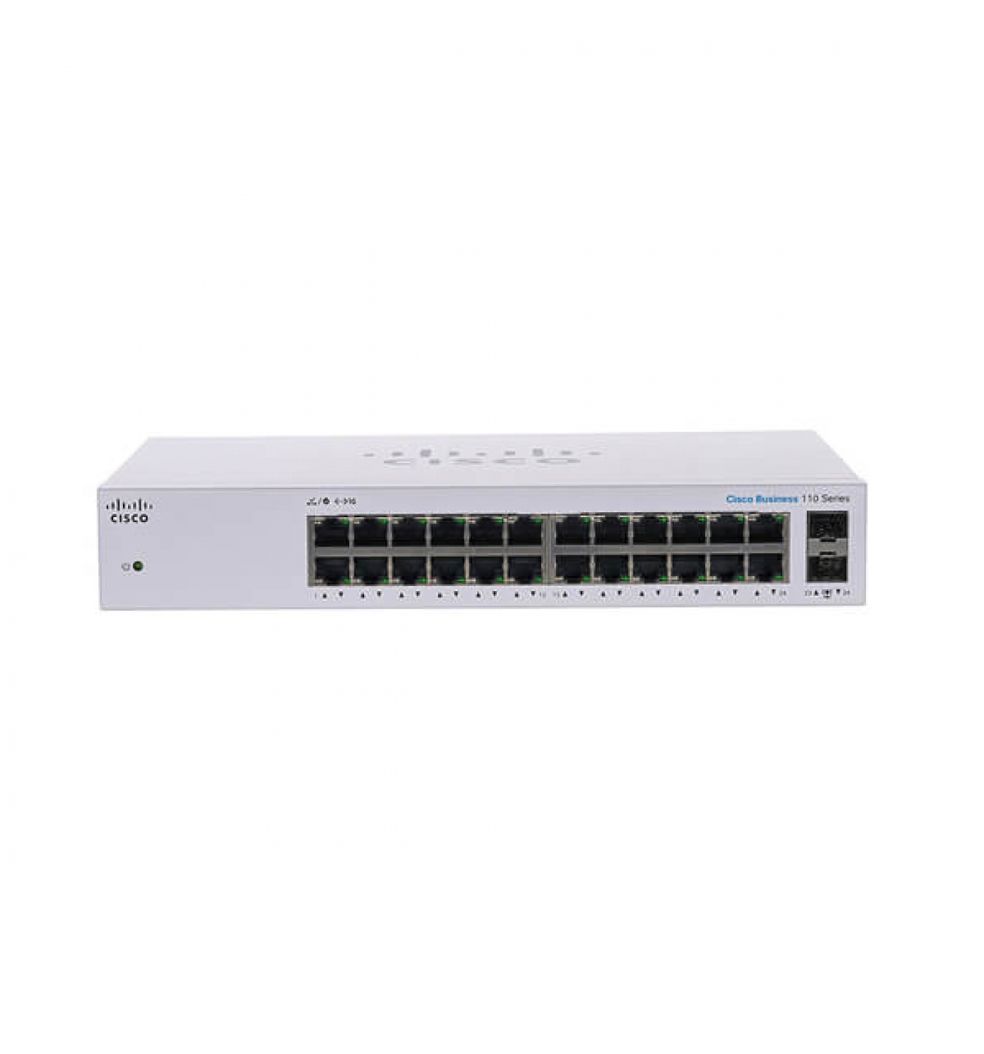 Thiết bị mạng Cisco CBS110 Unmanaged 24-port GE, 2x1G SFP Shared (SFCILCOB21-201) _ CBS110-24T-EU