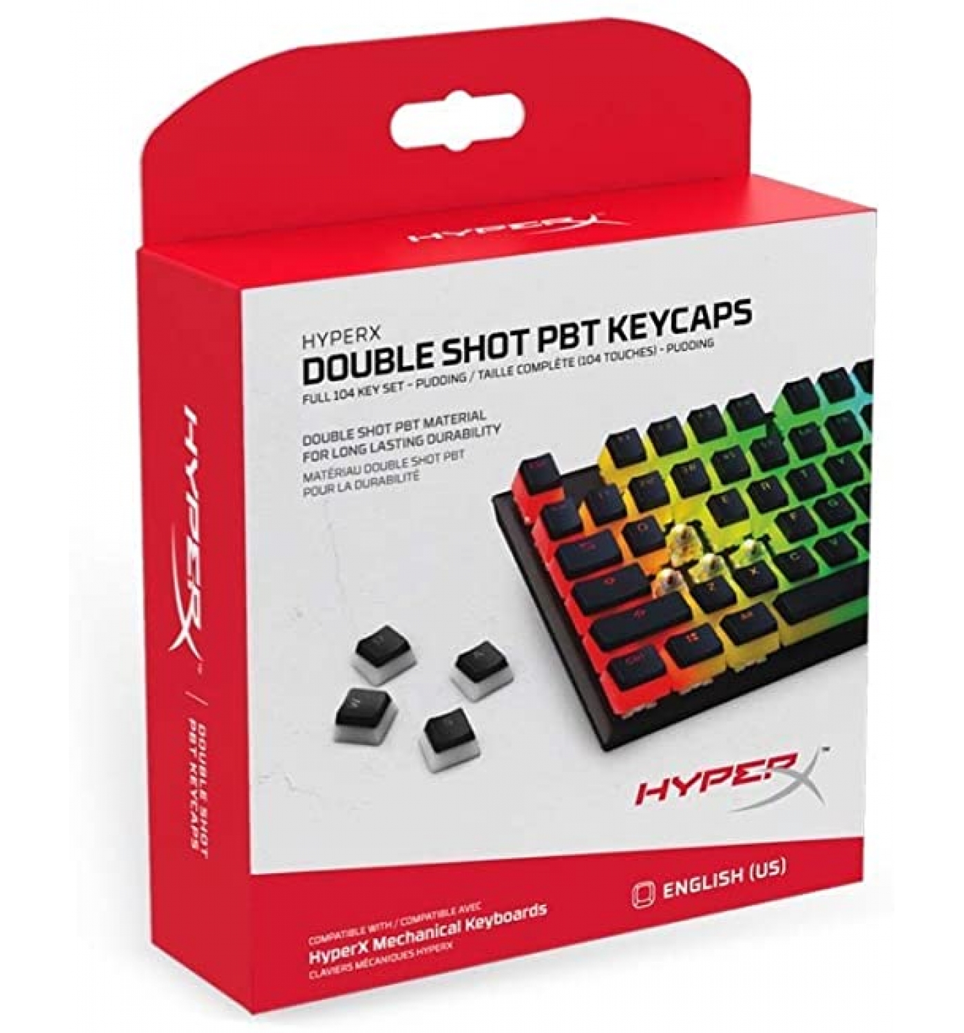 Nút bàn phím HyperX Double Shot PBT Keycaps