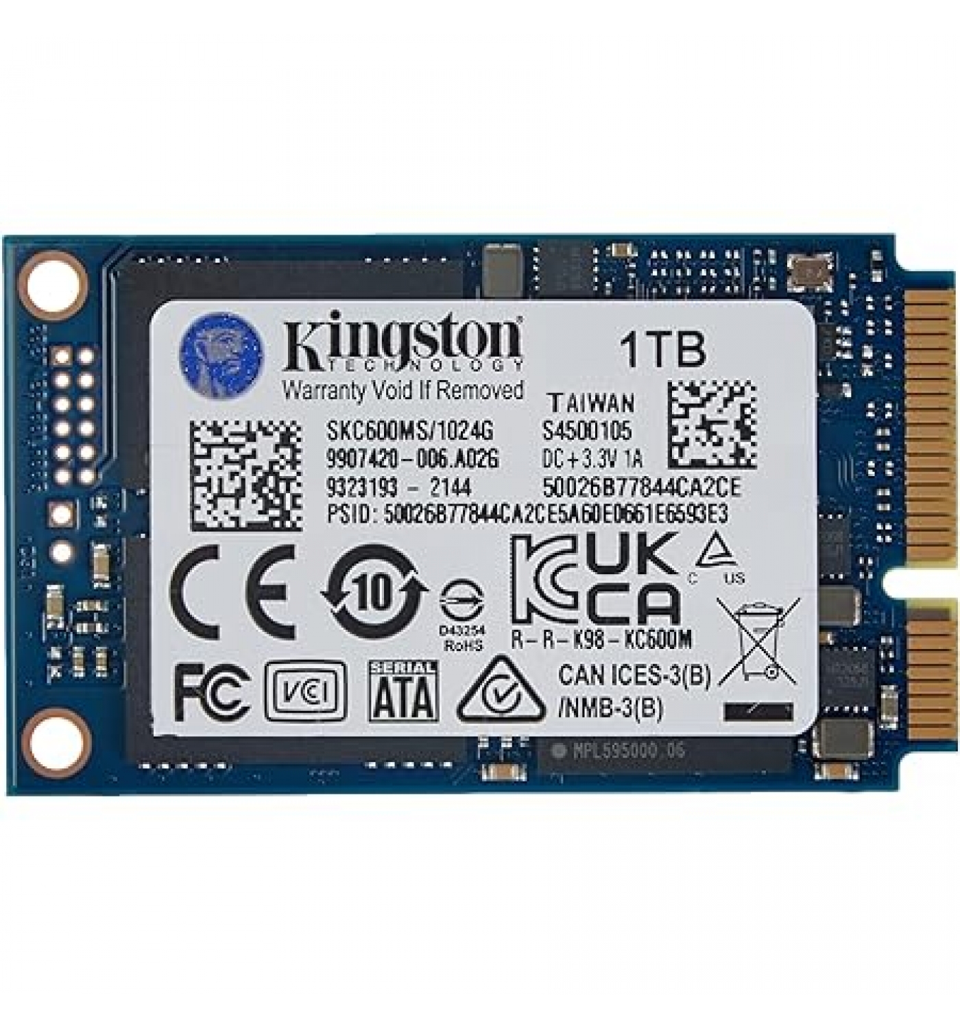 Ổ cứng SSD Kingston KC600 1024GB M.2