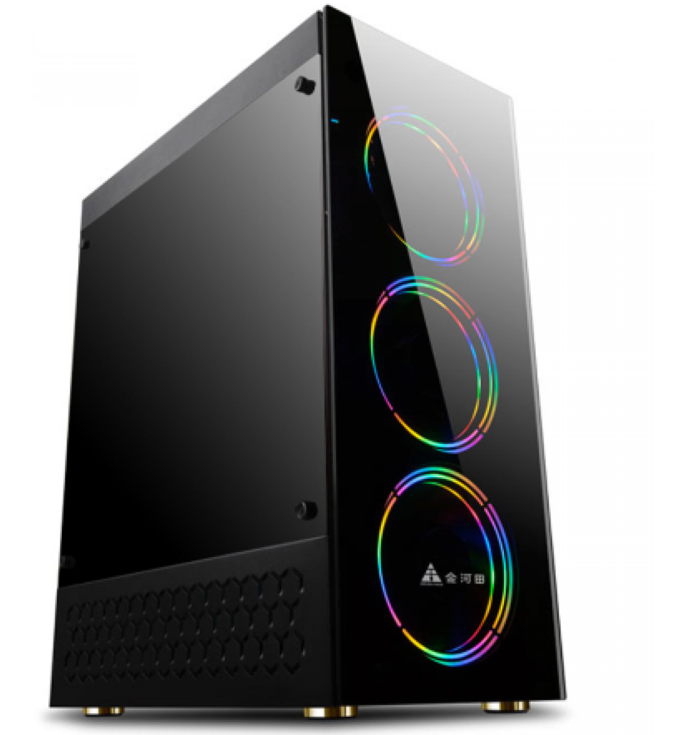 Thùng máy/ Case Golden Field N17 Plus (3 Fans Golden Field LED Rainbow)