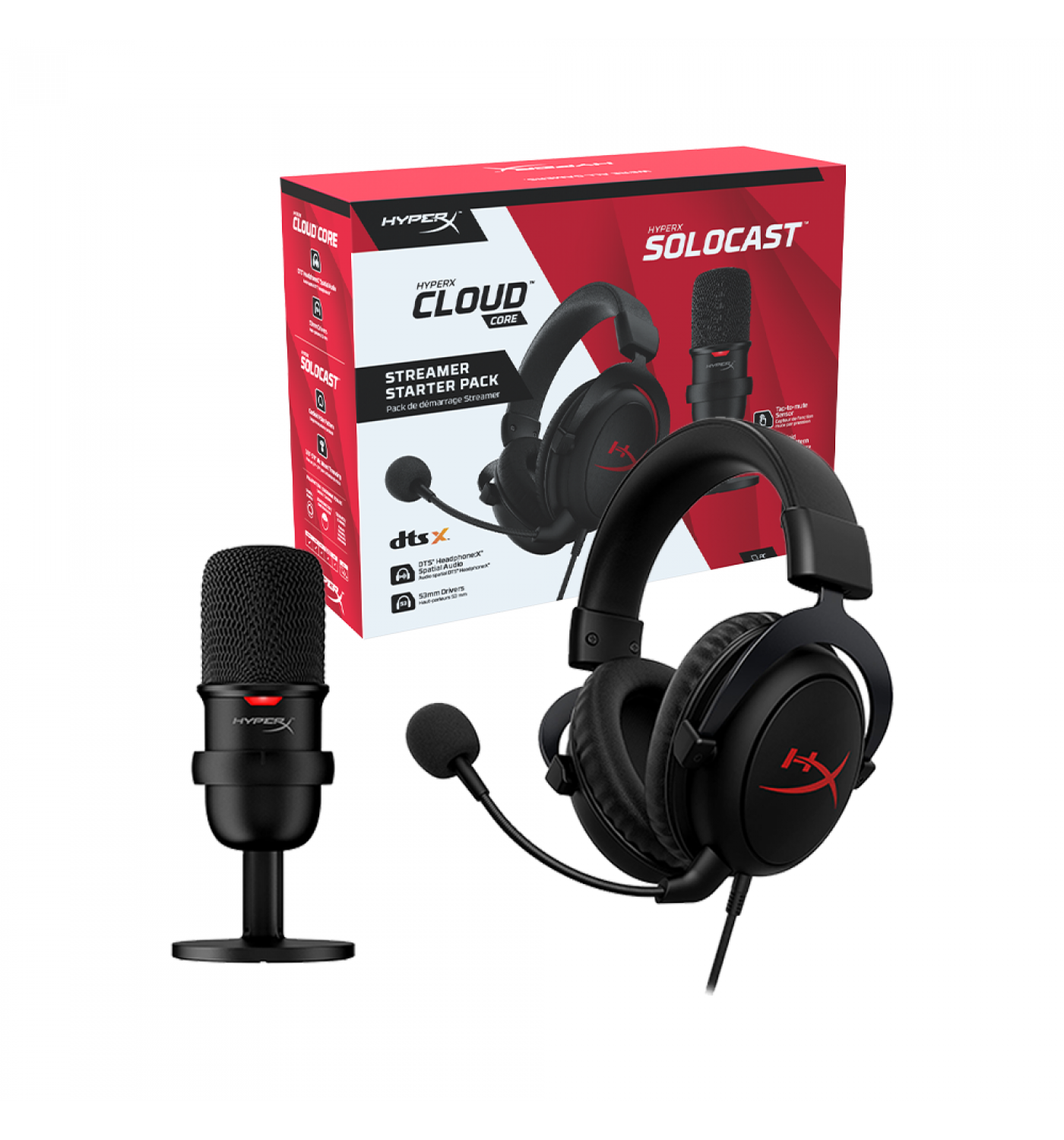 Bộ thiết bị Stream HyperX Streamer Bundle HBNDL0001 - 56R60AA