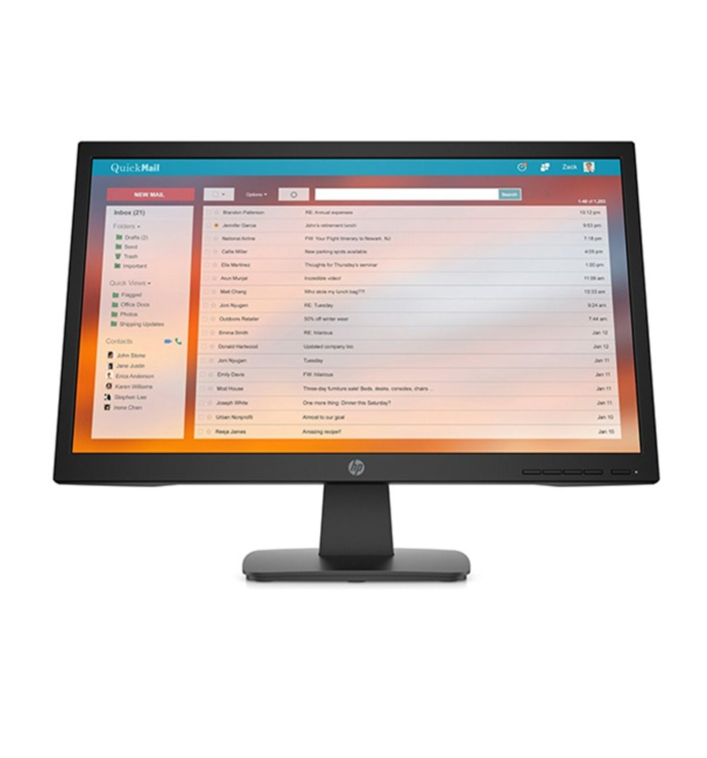 Màn hình LCD HP 21.5" P22V G4 (1920 x 1080/TN/60Hz/5 ms)