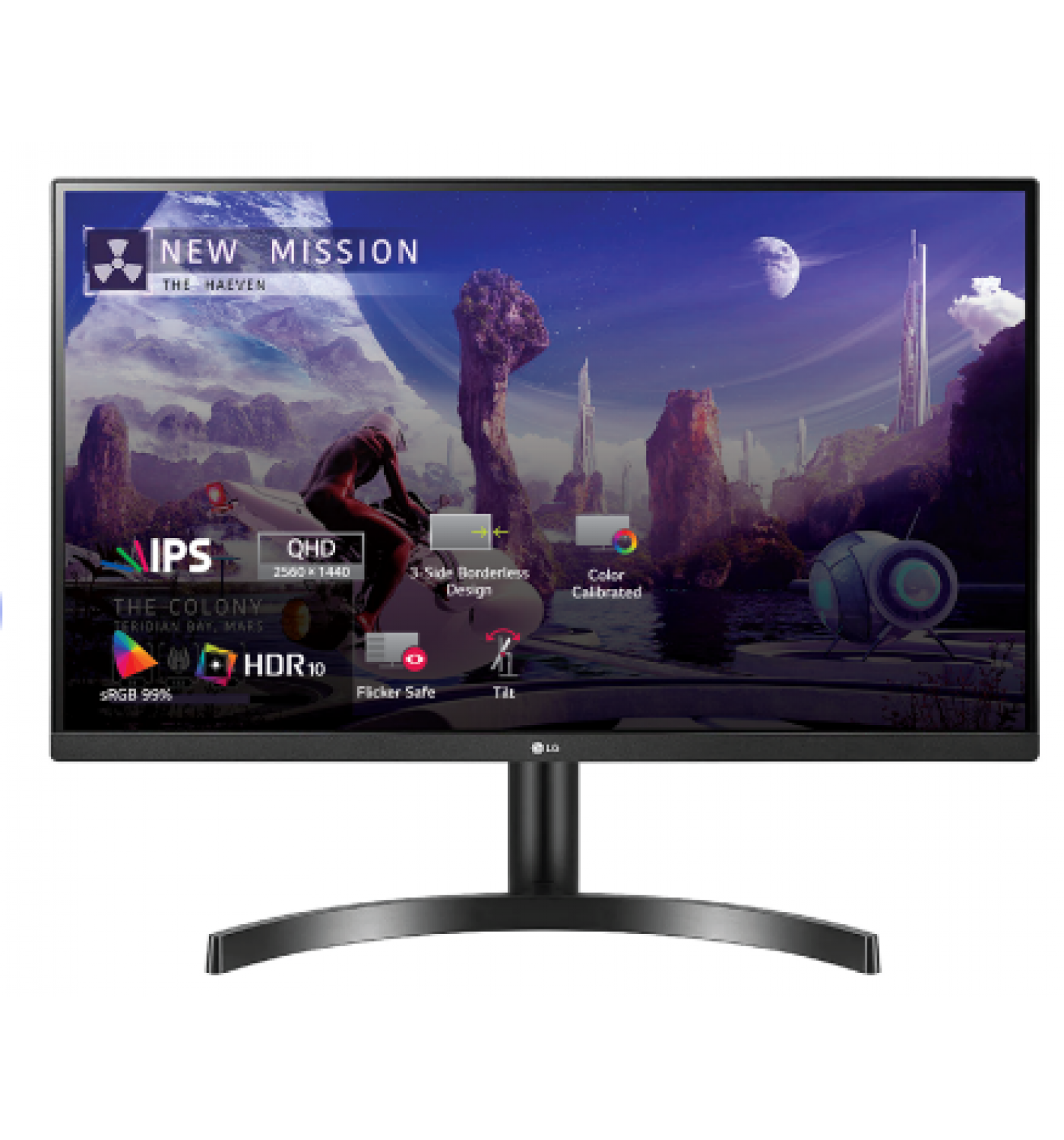 Màn hình máy tính LG 27QN600-B 27 inch QHD IPS 75Hz