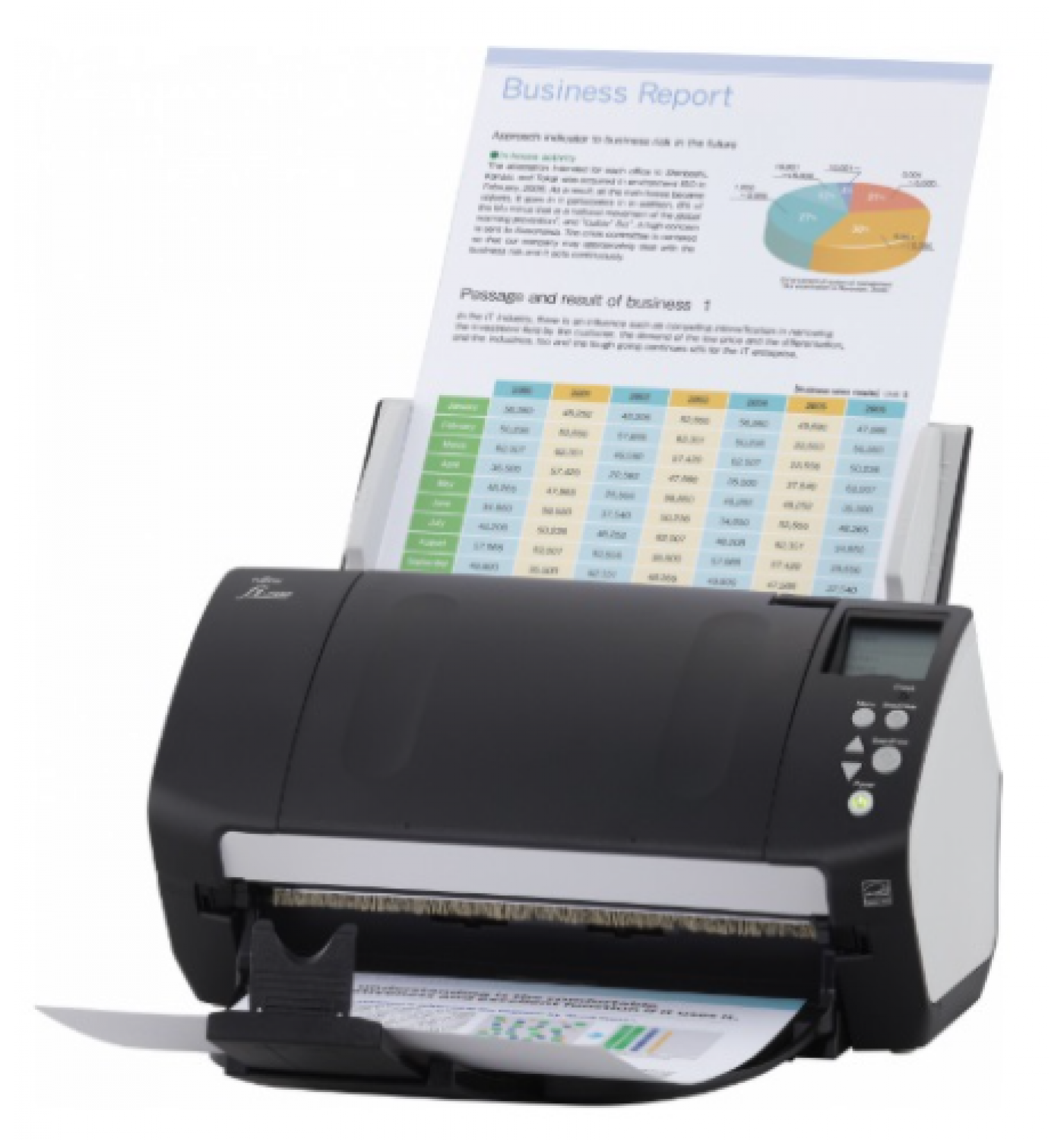 Máy quét hai mặt Fujitsu Scanner fi-7180 (PA03670-B001)