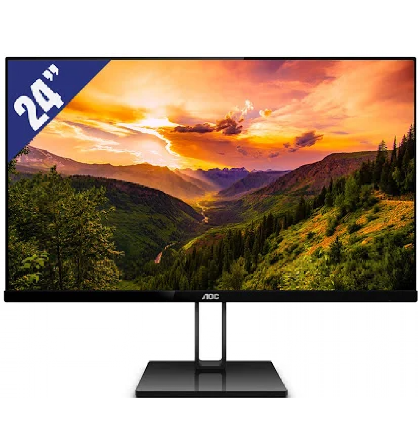 Màn hình LCD AOC 24V2Q (1920 x 1080/IPS/75Hz/5 ms/FreeSync)