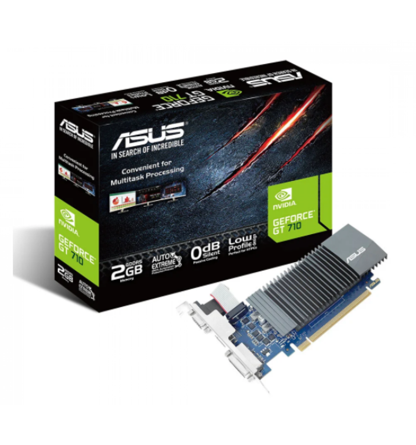 Card màn hình ASUS NVIDIA GeForce GT 730 2GB GDDR5