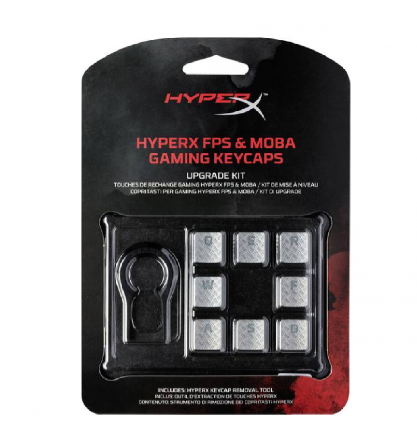 Bộ HyperX Keycap lẻ (Titanium) - HXS-KBKC2