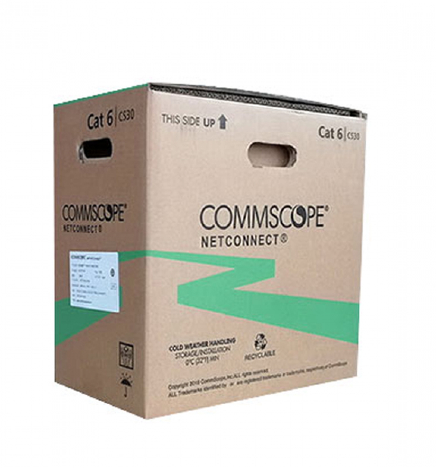 Cáp Mạng CommScope AMP cat.6 UTP (Thùng 300m)