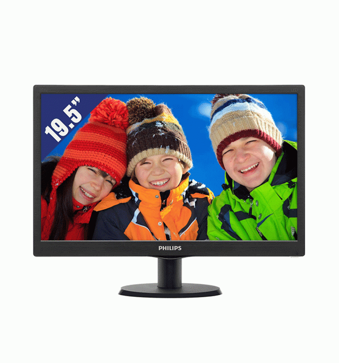 Màn hình Philips 19.5" 203V5LHSB2 (1600 x 900/60Hz/6 ms)