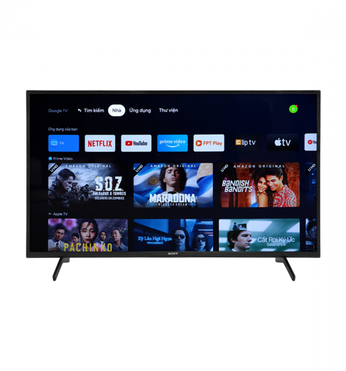 Google Tivi Sony 4K 43 inch KD-43X75K