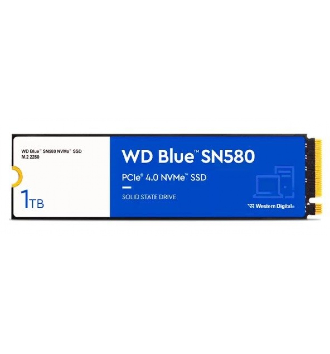Ổ cứng gắn trong SSD WD Blue SN580 NVMe 1TB PCIe Gen 4.0 (WDS100T3B0E)