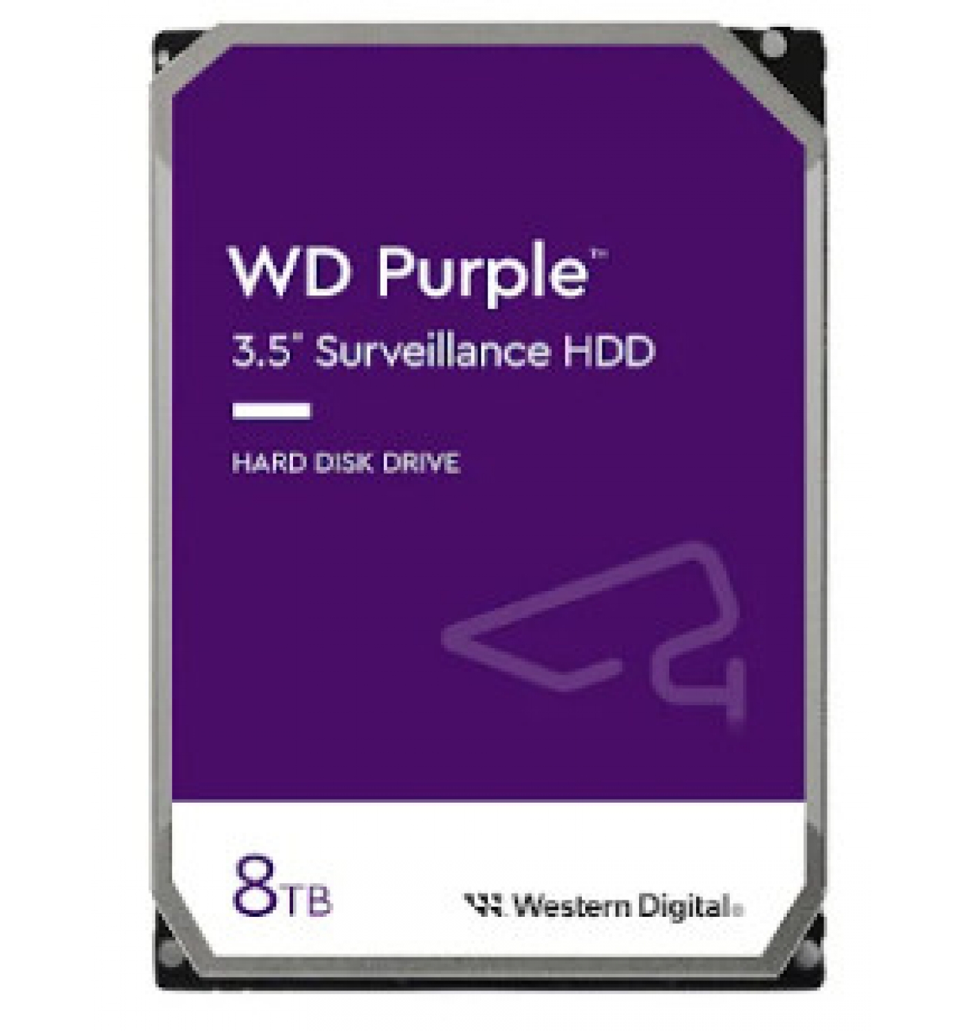 Ổ cứng gắn trong WD HDD Purple 8TB 3.5inch SATA 3, 256MB Cache, 5640RPM (Màu tím) (WD85PURZ)