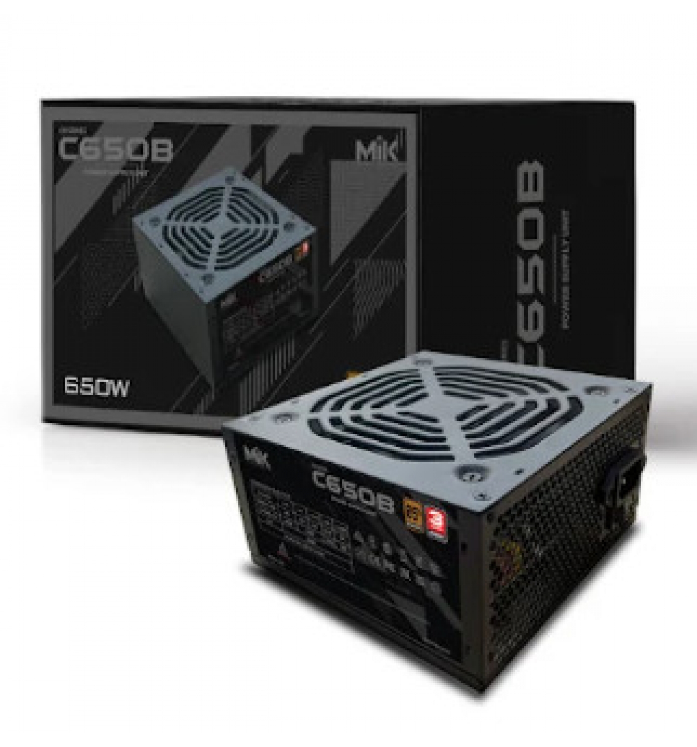 Nguồn máy tính MIK C650B - 650W - 80 Plus Bronze