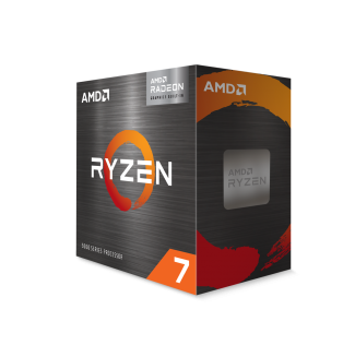 CPU AMD Ryzen 7 5700G, with Wraith Stealth Cooler / 3.9 GHz / 16MB Cache L3 / 8 cores / 16 threads/ Socket AM4/  Radeon™ Graphics/ 65W