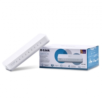 Switch D-Link DES 1008C 8-Port 10/100 Mbps