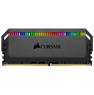 Ram Desktop Corsair DOMINATOR PLATINUM RGB Black Heatspreader (2 x 8GB) DDR4 3200MHz (CMT16GX4M2E3200C16)