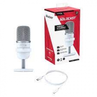 Thiết bị Micro Kingston HYPERX Solocast - Standalone Microphone 519T2AA (Trắng)