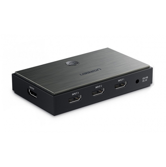Bộ chia Ugreen HDMI 3 vào 1 ra hỗ trợ HDMI 2.0 (50709)