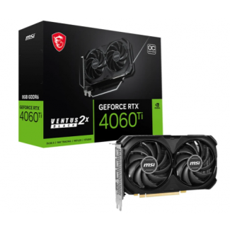 Card màn hình MSI RTX 4060 Ti VENTUS 2X BLACK 8G OC 8GB GDDR6 (912-V515-024)