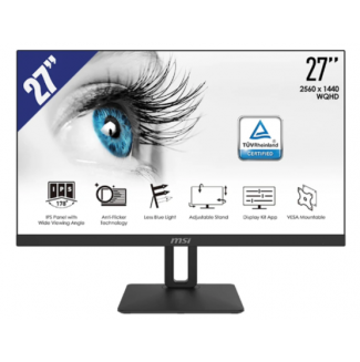 Màn hình LCD MSI Pro MP273QP - 3PB6 (2560 x 1440/IPS/75Hz/1 ms)
