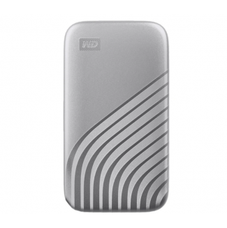 Ổ cứng gắn ngoài SSD WD My Passport 500GB USB 3.2 Gen 2 Silver (WDBAGF5000ASL-WESN)