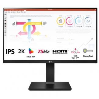 Màn hình máy tính LG 24QP750-B 23.8 inch IPS QHD USB Type-C