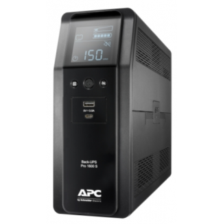  Bộ lưu điện APC Back-UPS Pro 1600S, 1600VA, 230V, Sinewave, AVR, LCD, 8 IEC outlets (2 surge)