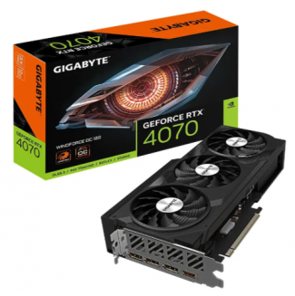 Card màn hình GIGABYTE RTX 4070 WINDFORCE OC 12GB GDDR6X N4070WF3OC-12GD