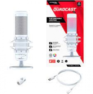 Microphone HyperX QuadCast S RGB 519P0AA(Trắng)