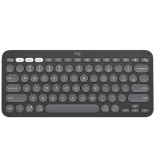 Bàn Phím Không Dây Logitech Pebble Keys 2 K380S Wireless/Bluetooth/Đen (Tonal Graphite) (920-011753)