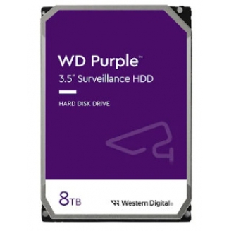 Ổ cứng gắn trong WD HDD Purple 8TB 3.5inch SATA 3, 256MB Cache, 5640RPM (Màu tím) (WD85PURZ)